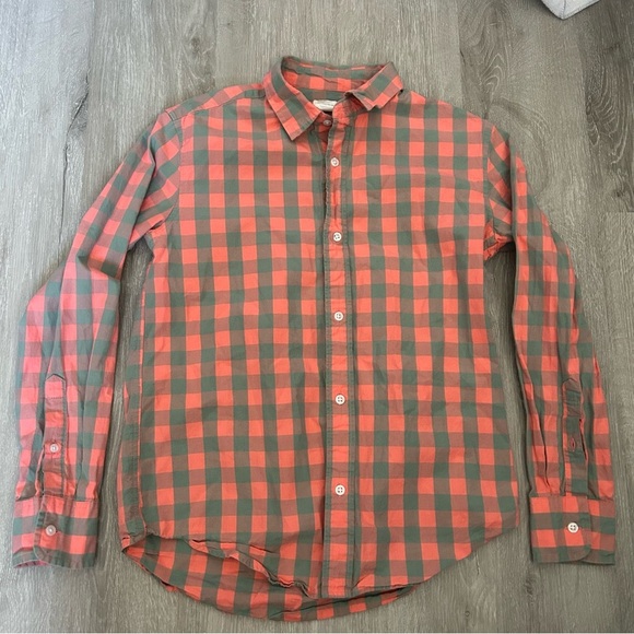 Crew Cuts J. Crew Boys Plaid Button Down Shirt Size 12 - Picture 1 of 3